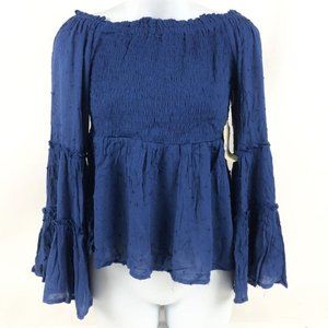 Women's Afraid State Summer Dress Long Sleeve S